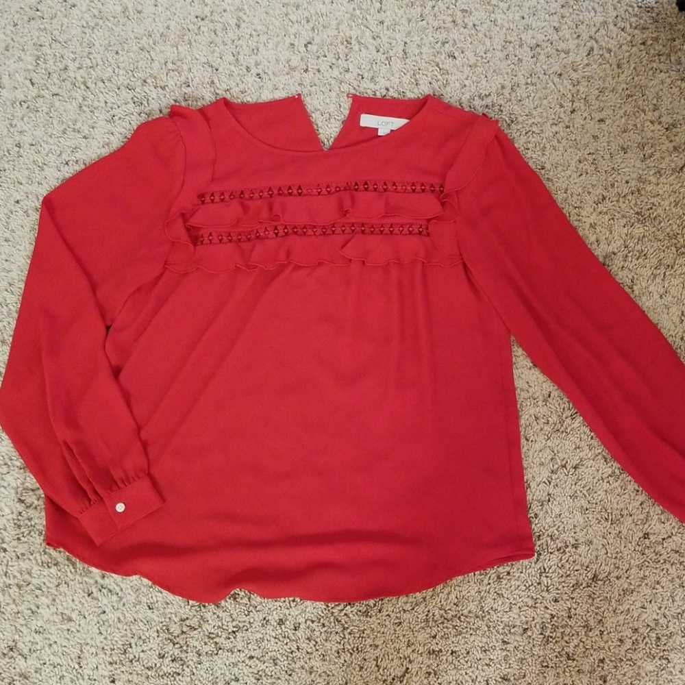 Long sleeve blouse